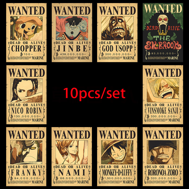Zoro Anime Merchandise - 10 Stück Anime One Piece Luffy