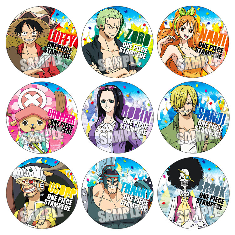 Zoro Anime Merchandise - One Piece Film Stampede Anime Abzeichen