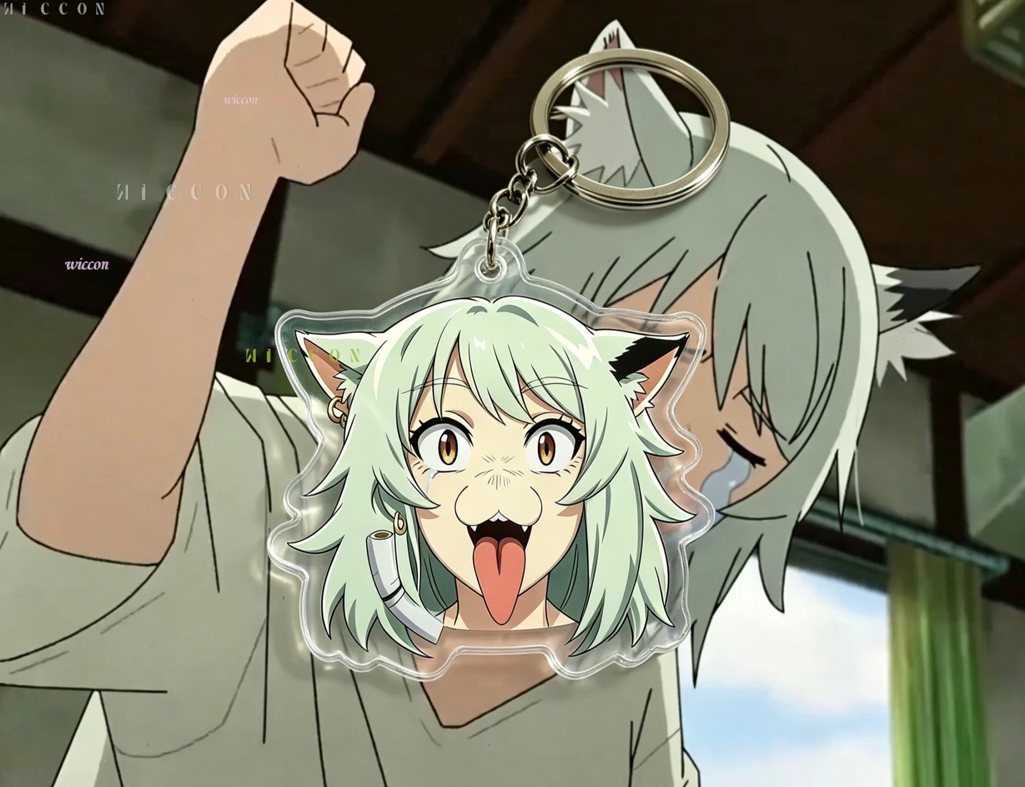 Chainsmoker Katzen-Schlüsselan – Anime Tote Bag Bewertung und Preis