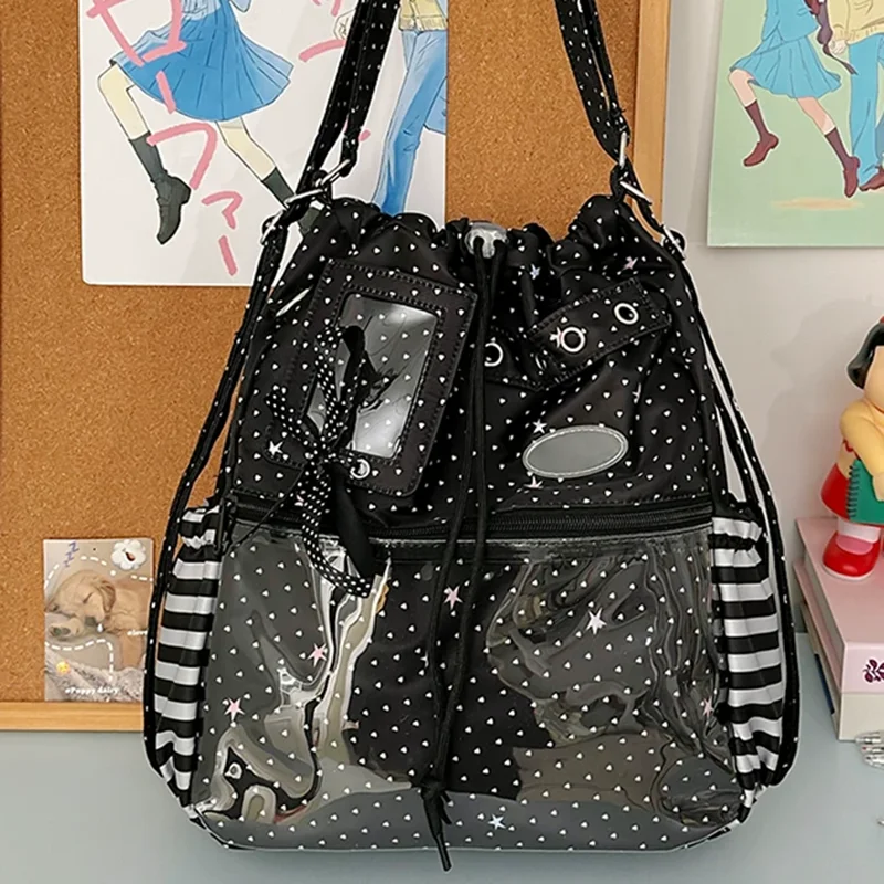 Gepunkteter Rucksack mit Korde – Anime Tote Bag Bewertung und Preis
