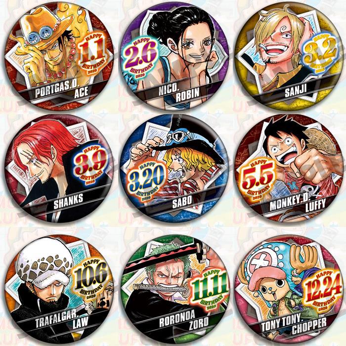 One Piece Anime-Abzeichen-Set, – Zoro Anime Merchandise Bewertung und Preis
