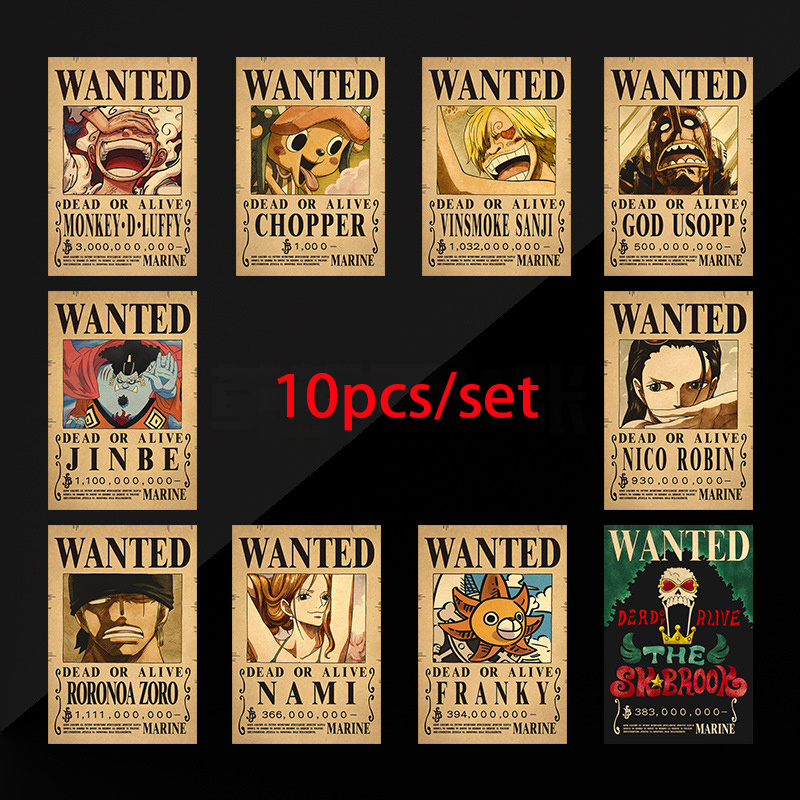 10 Stück Anime One Piece Luffy – Zoro Anime Merchandise Bewertung und Preis