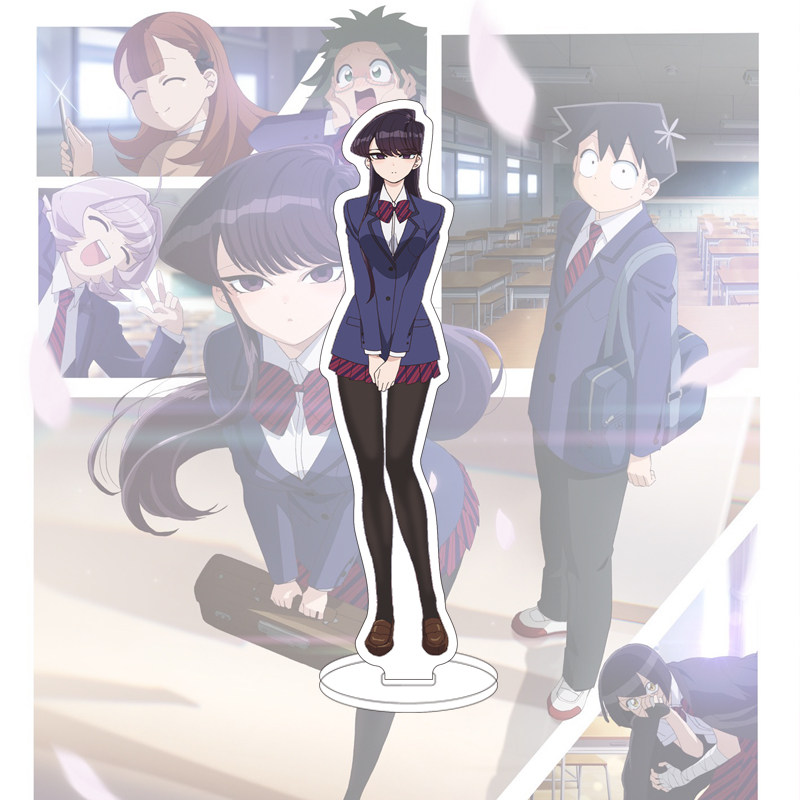 16CM Anime Komi Can't Communic – Acrylic Stand Figure Bewertung und Preis
