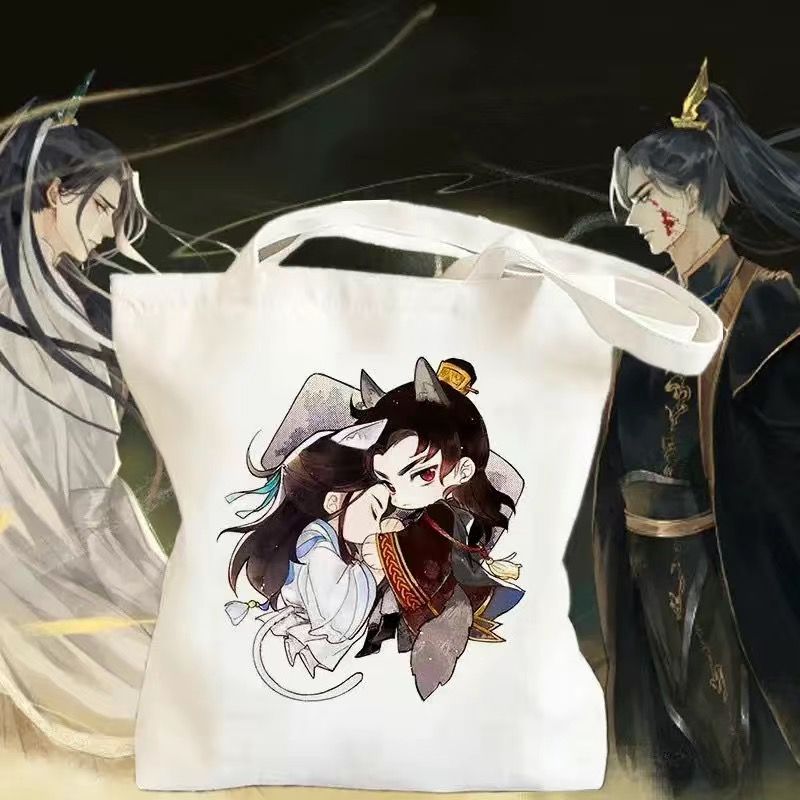„Erha and His White Cat Master – Anime Tote Bag Bewertung und Preis